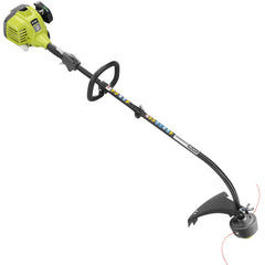 2 Cycle Full Crank Attachment Capable Curved Shaft String Trimmer