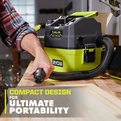 18V ONE+ 1 GALLON WET/DRY VACUUM