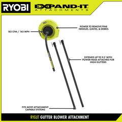 EXPAND-IT GUTTER BLOWER ATTACHMENT