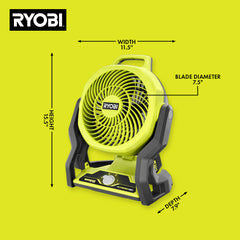 18V ONE+ Hybrid WHISPER SERIES 7.5" FAN
