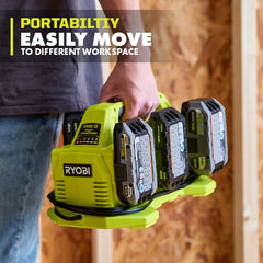 18V ONE+ 6-PORT FAST CHARGER