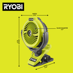 USB Lithium Misting Fan Kit
