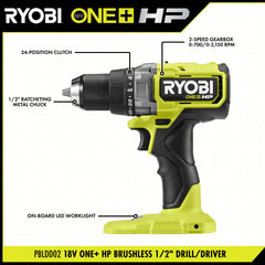 18V ONE+ HP Brushless 2-Tool Combo Kit