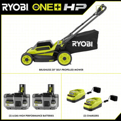 18V ONE+ HP BRUSHLESS 20" SELF-PROPELLED MOWER KIT
