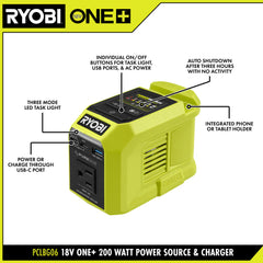 18V ONE+ 200W Power Source/Charger Kit