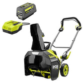 40V HP Brushless 18â Single-Stage Auger-Propelled Snow Blower Kit