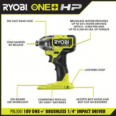 18V ONE+ HP Brushless 2-Tool Combo Kit