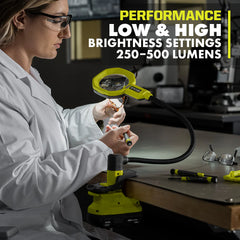 ONE+ 18V Magnifying Clamp Light Kit