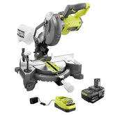 18V ONE+ 7-1/4" Compound Miter Saw with (1) 4.0 Ah Battery and 18V Charger