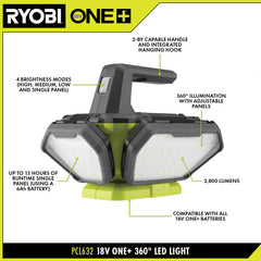 18V ONE+ 360Âº LED LIGHT