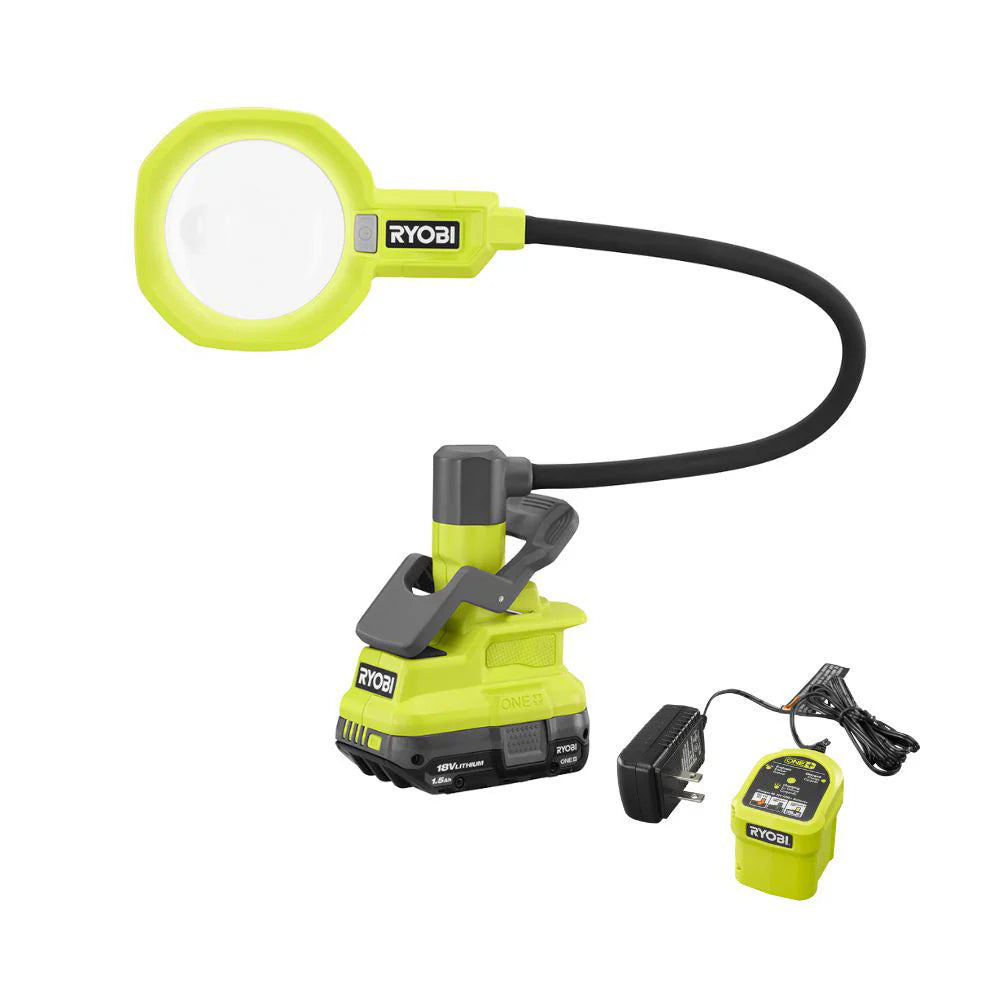 ONE+ 18V Magnifying Clamp Light Kit