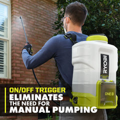 18V ONE+ 4 GALLON BACKPACK CHEMICAL SPRAYER Kit