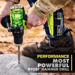 18V ONE+ HP Brushless 1/2" Hammer Drill Kit