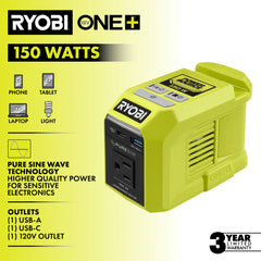 18V ONE+ 150W Power Source