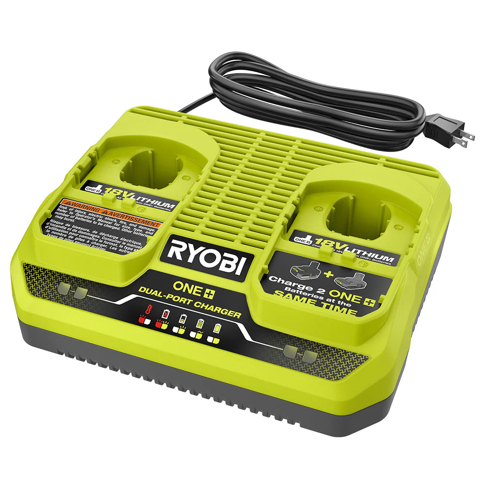 18V ONE+ DUAL-PORT SIMULTANEOUS CHARGER